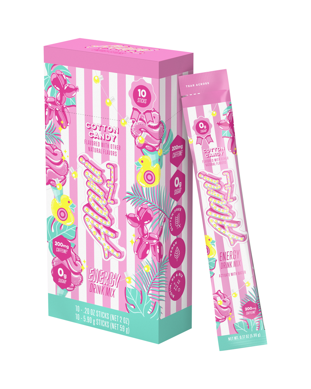 Energy Sticks - Cotton Candy #031TN