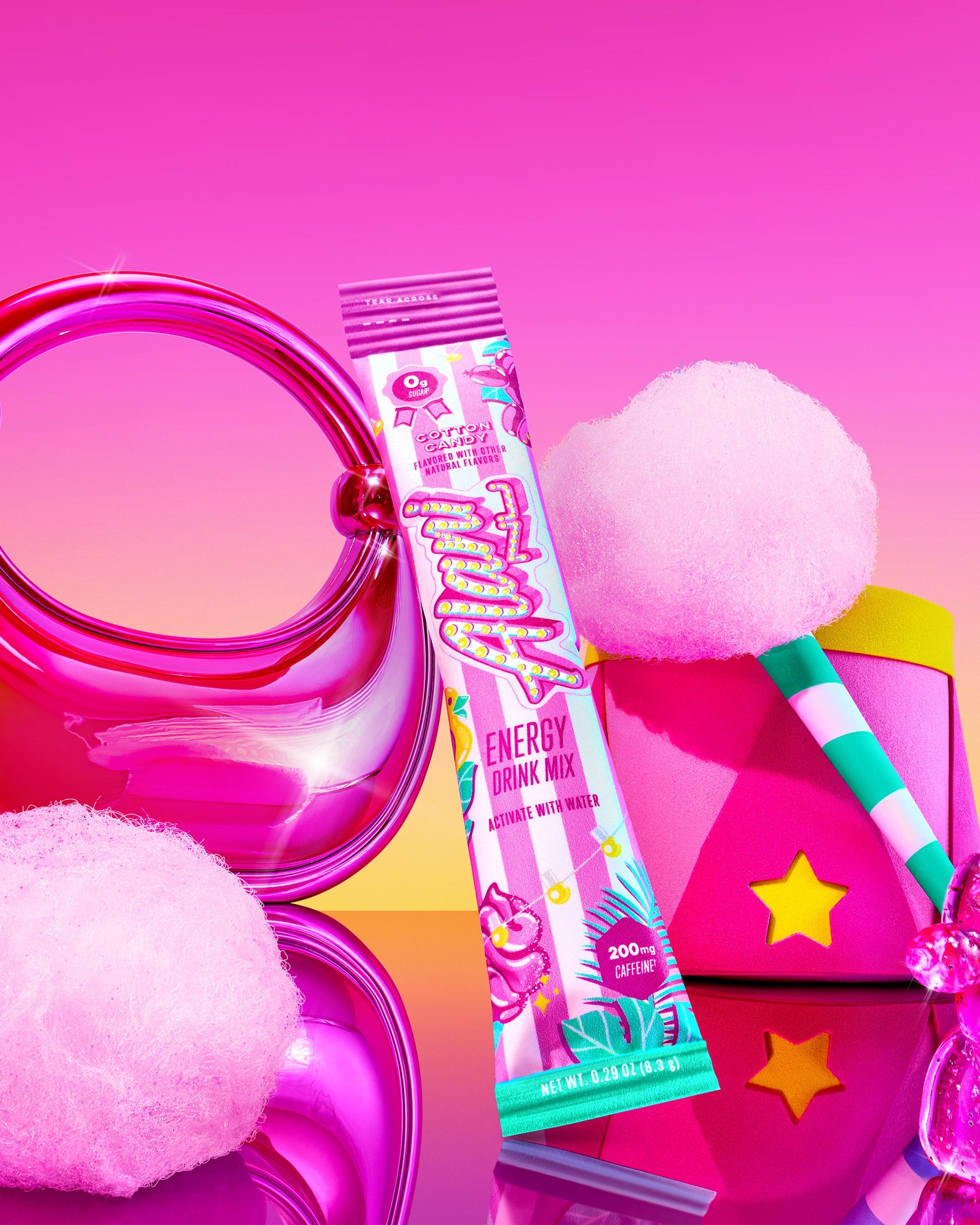Energy Sticks - Cotton Candy #031TN