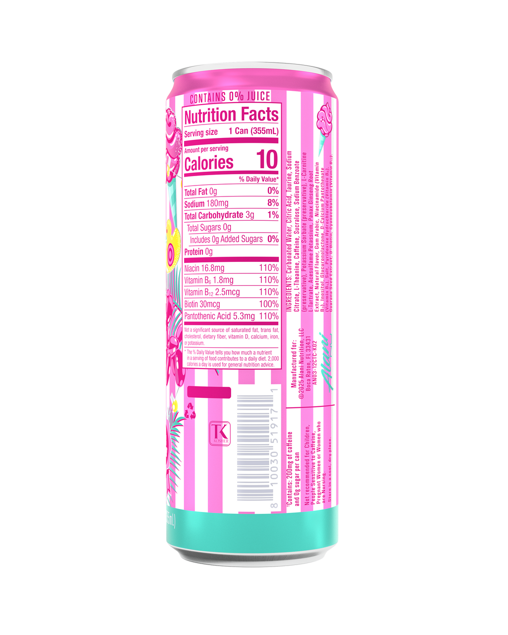 Energy Drink - Cotton Candy #011DT