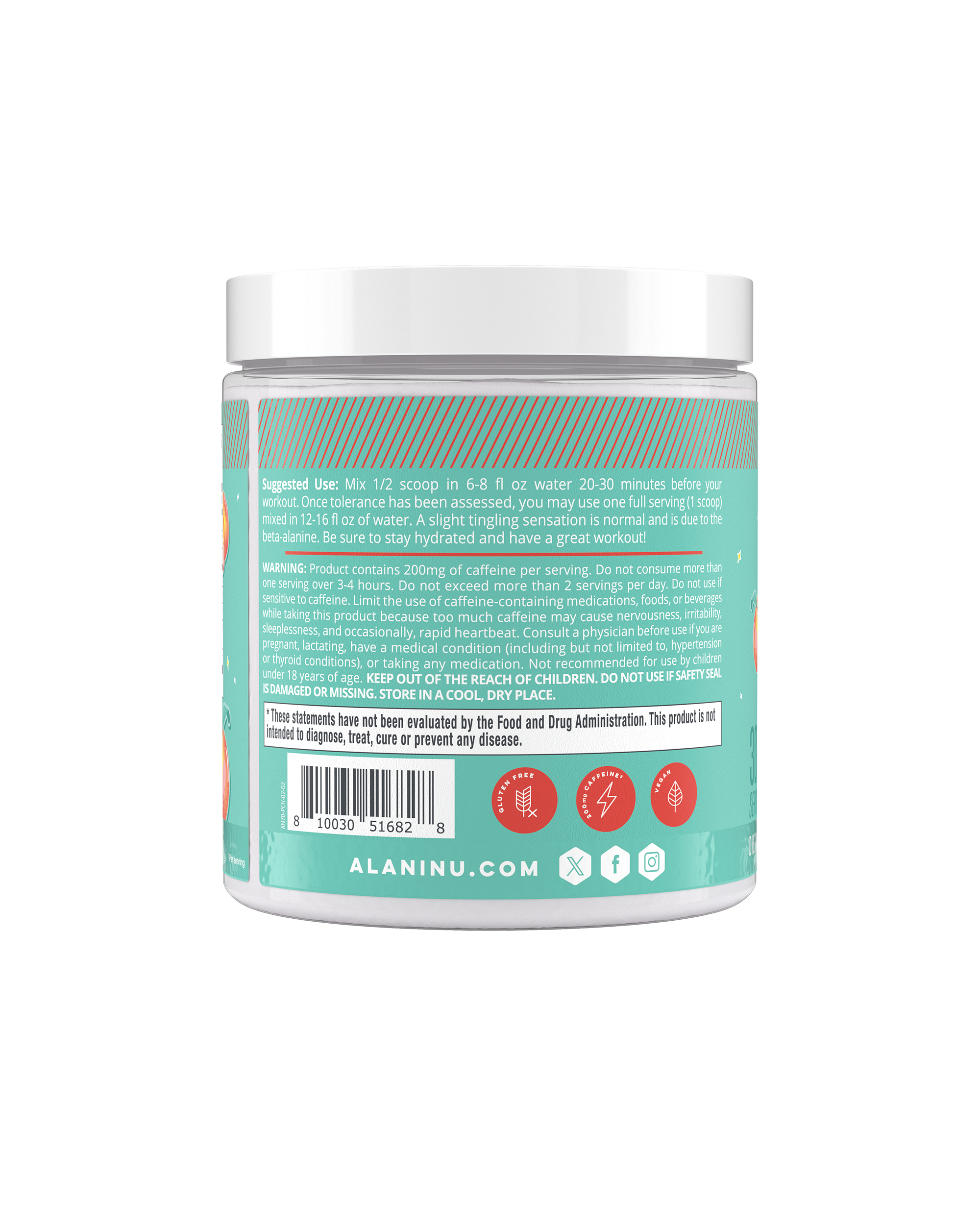 Pre-Workout - Juicy Peach #053YT