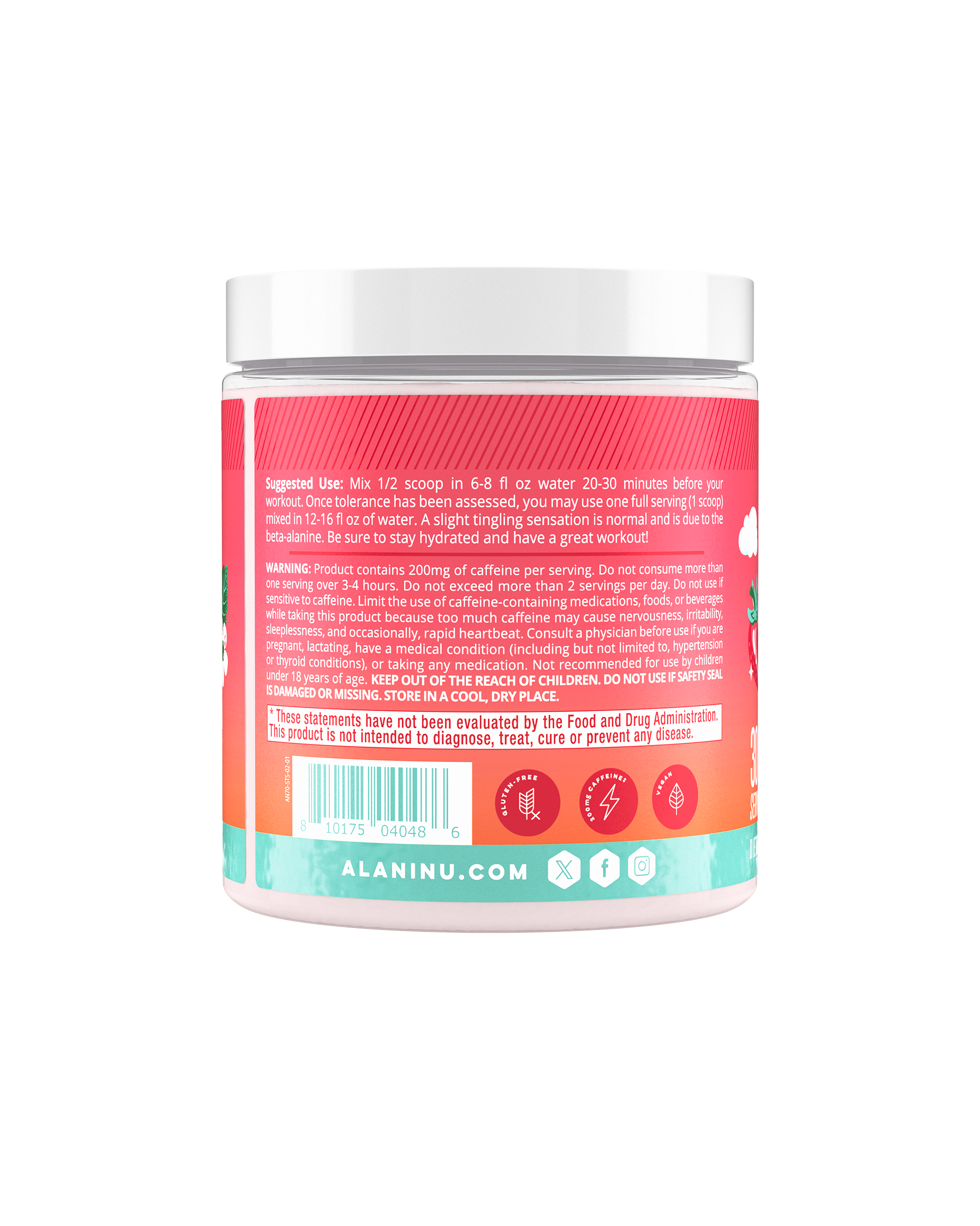 Pre-Workout - Strawberry Sunrise #062JE