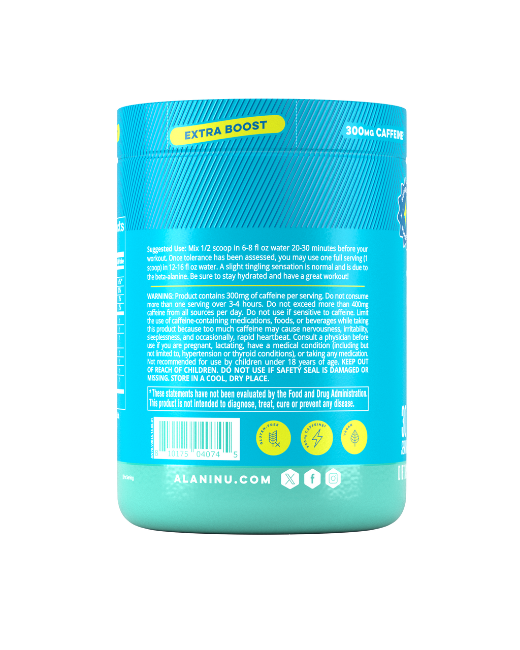 Pre-Workout+ - Blue Slush #056RC