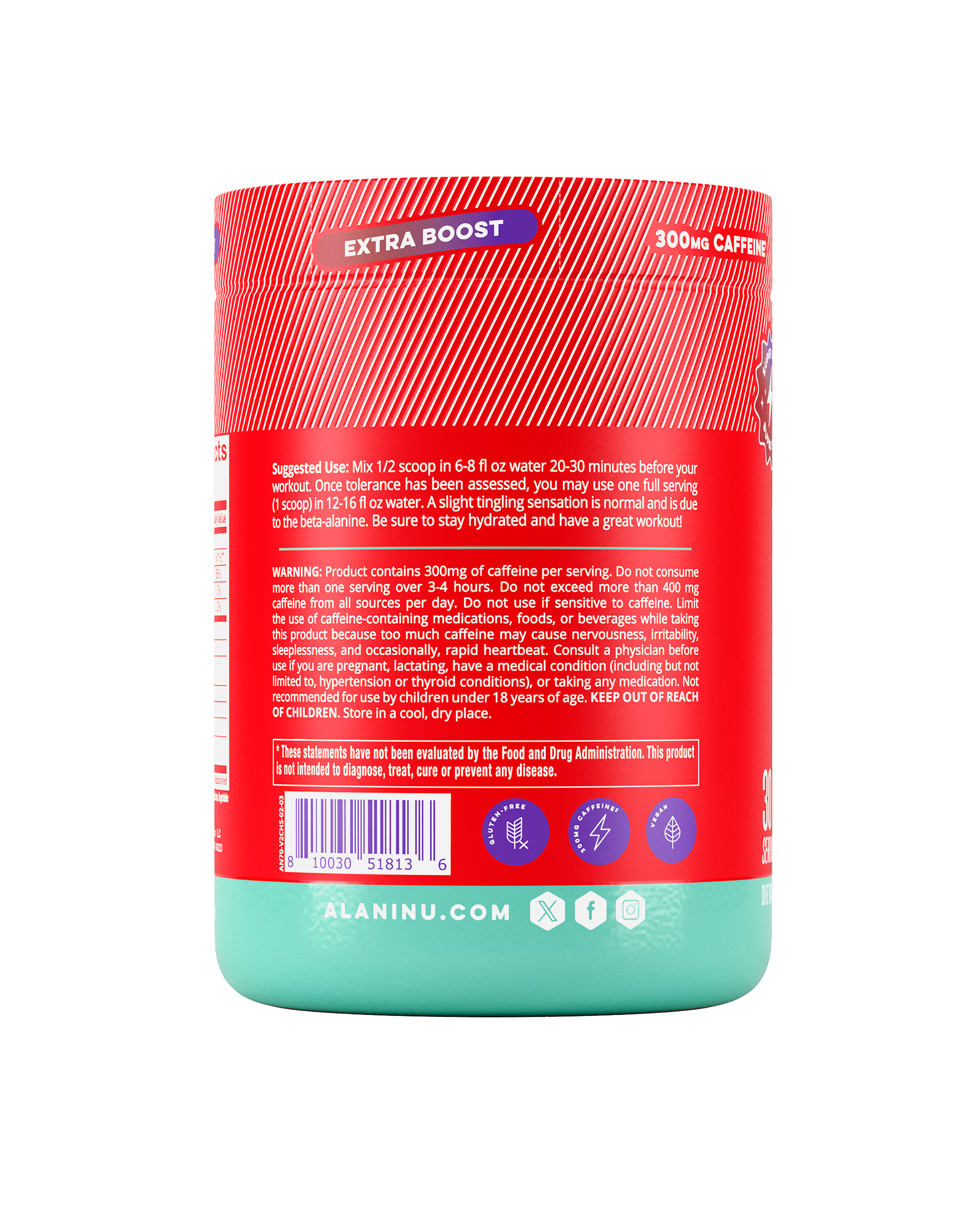 Pre-Workout+ - Cherry Slush #057A5