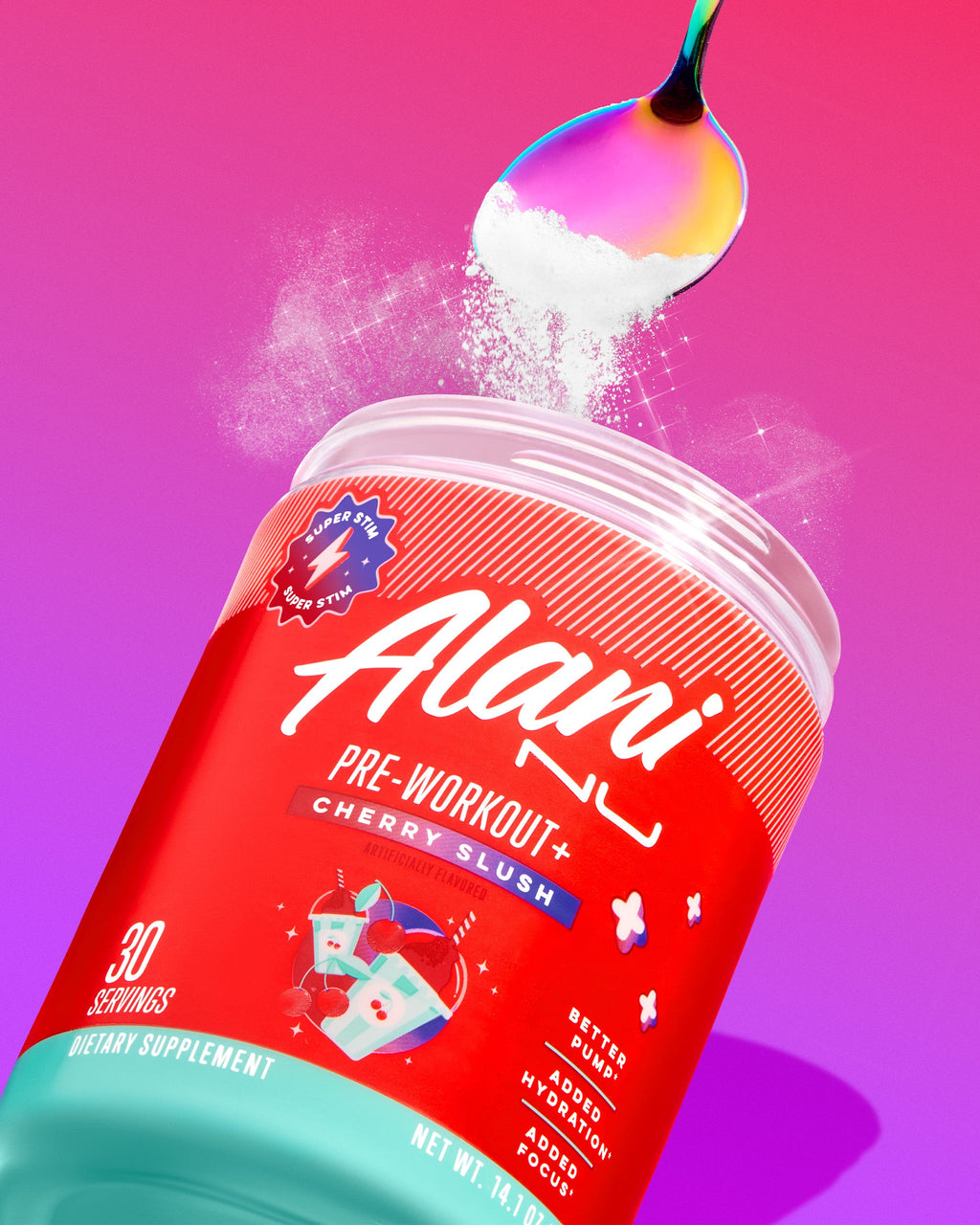 Pre-Workout+ - Cherry Slush #057A5