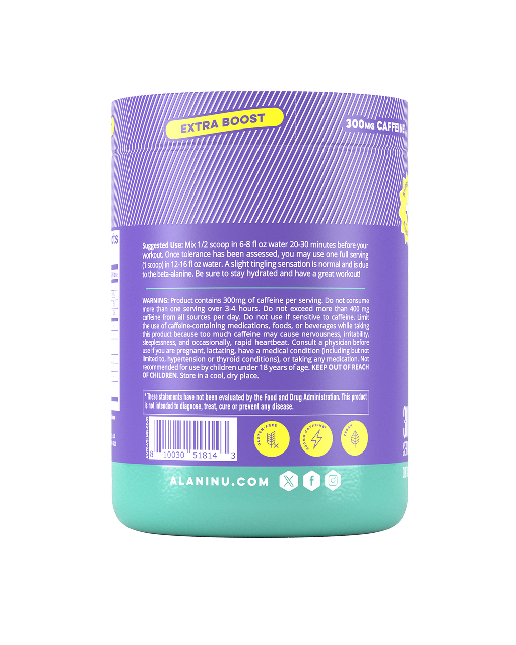 Pre-Workout+ - Frozen Lemonade #058P0