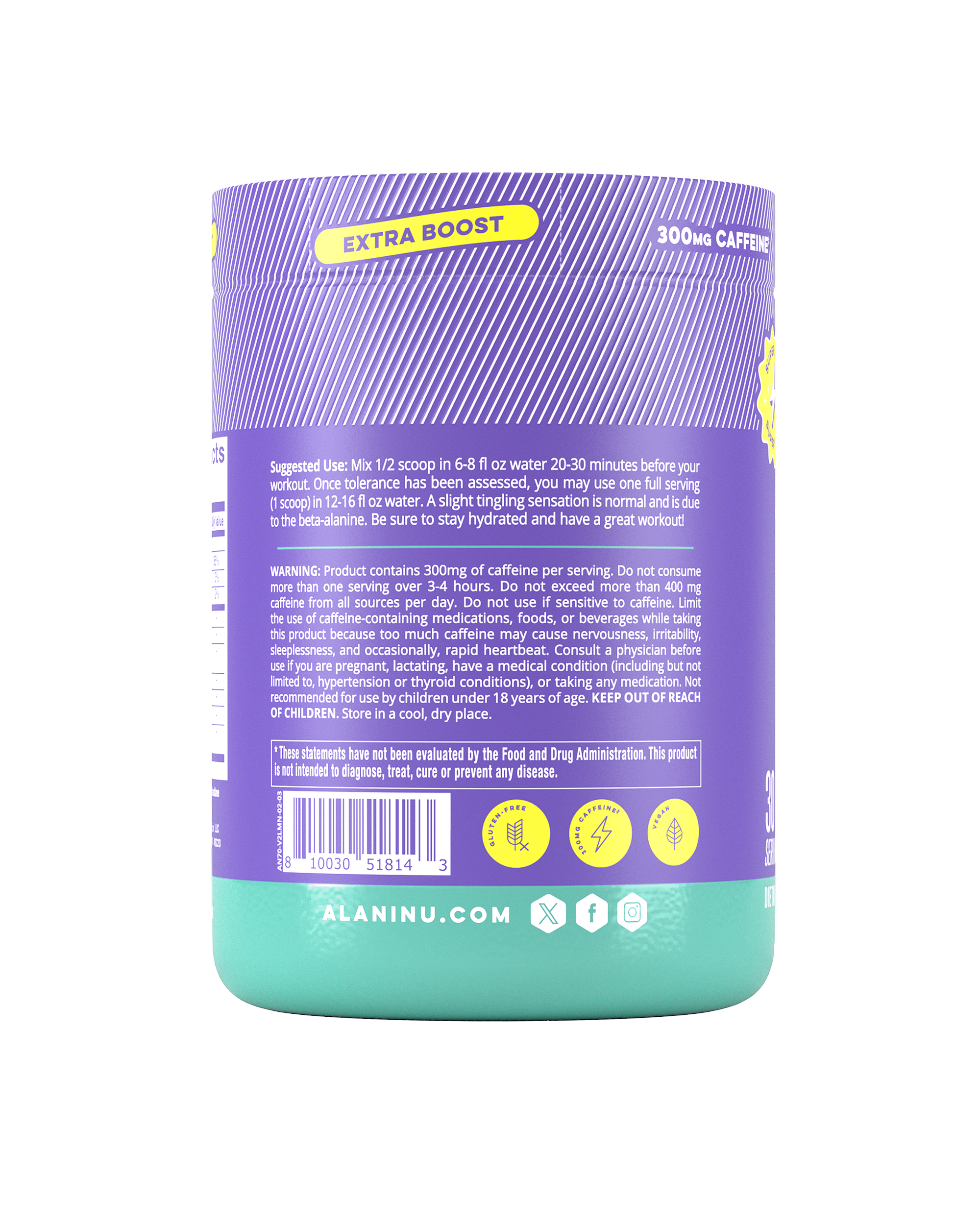 Pre-Workout+ - Frozen Lemonade #058P0