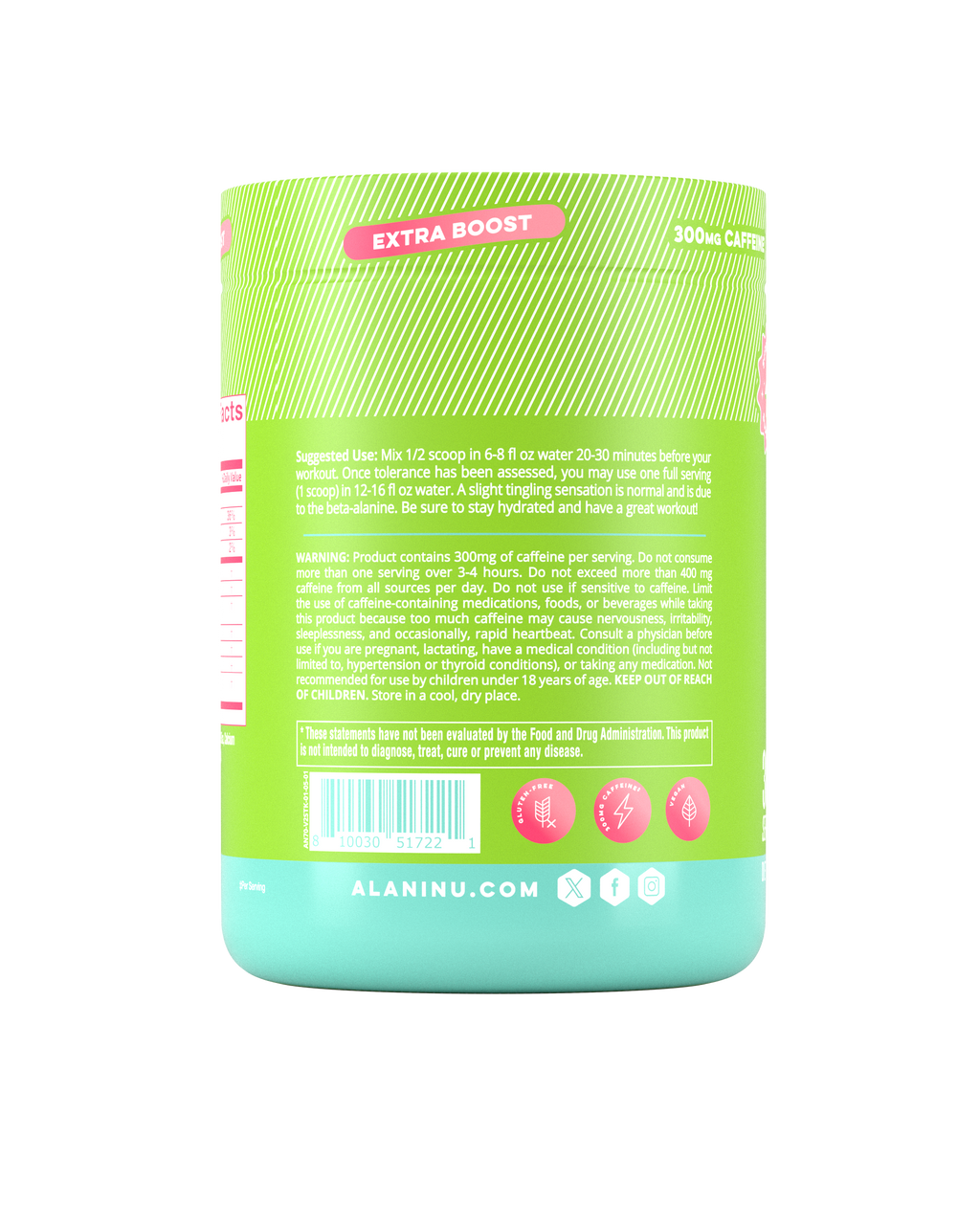 Pre-Workout+ - Kiwiberry #059F1