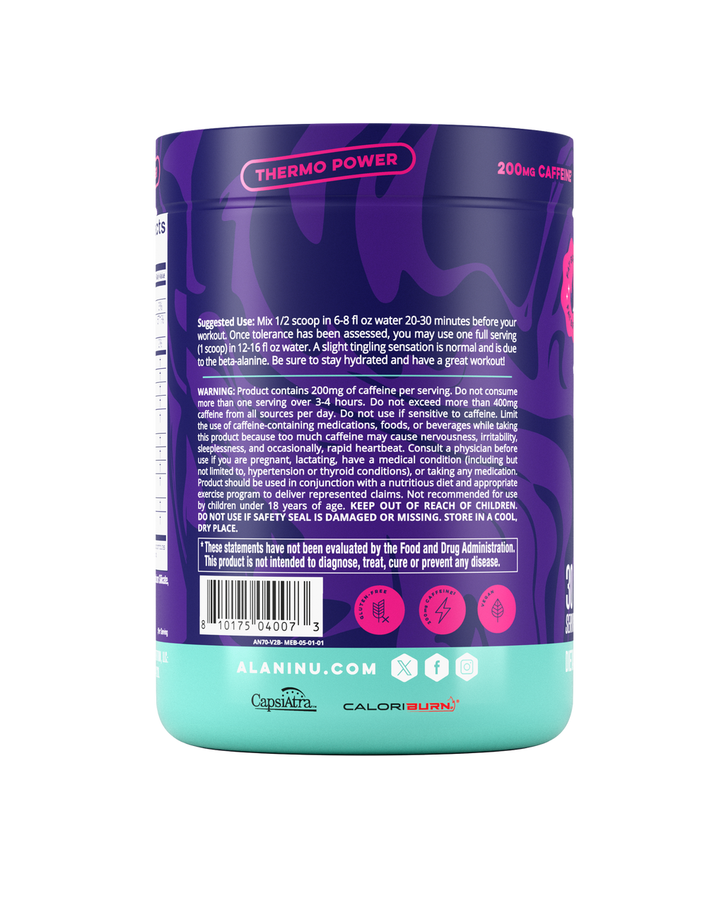 Pre-Workout+ Burn - Melonberry Blast #048IF