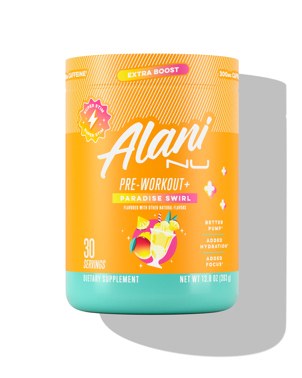 Pre-Workout+ - Paradise Swirl #060R8