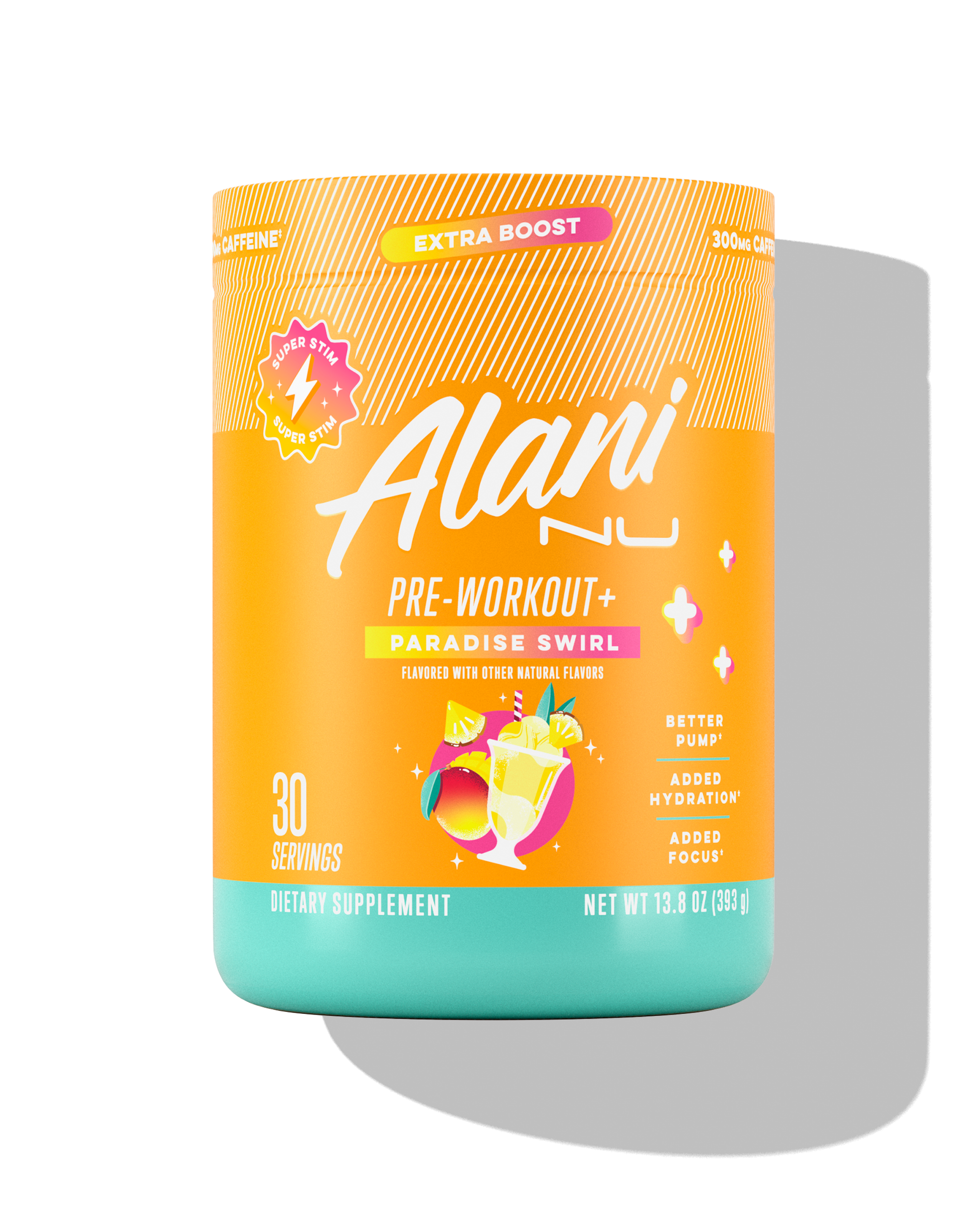 Pre-Workout+ - Paradise Swirl #060R8