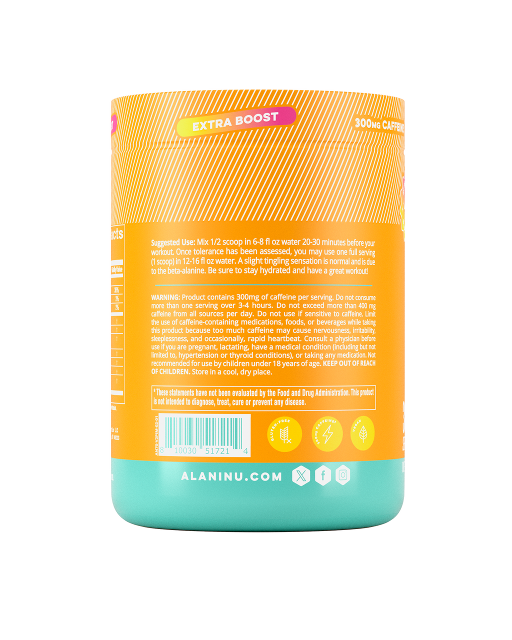 Pre-Workout+ - Paradise Swirl #060R8