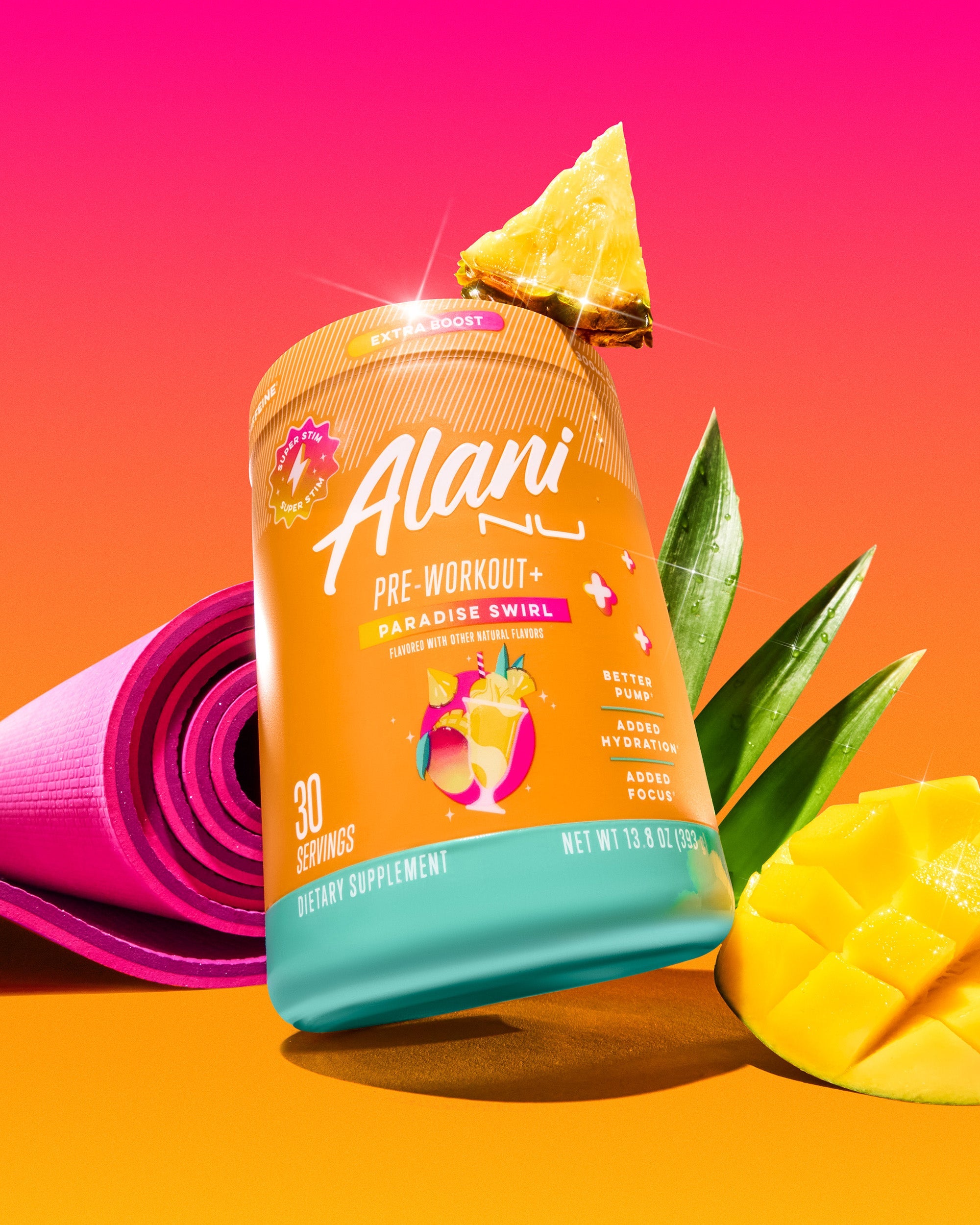 Pre-Workout+ - Paradise Swirl #060R8