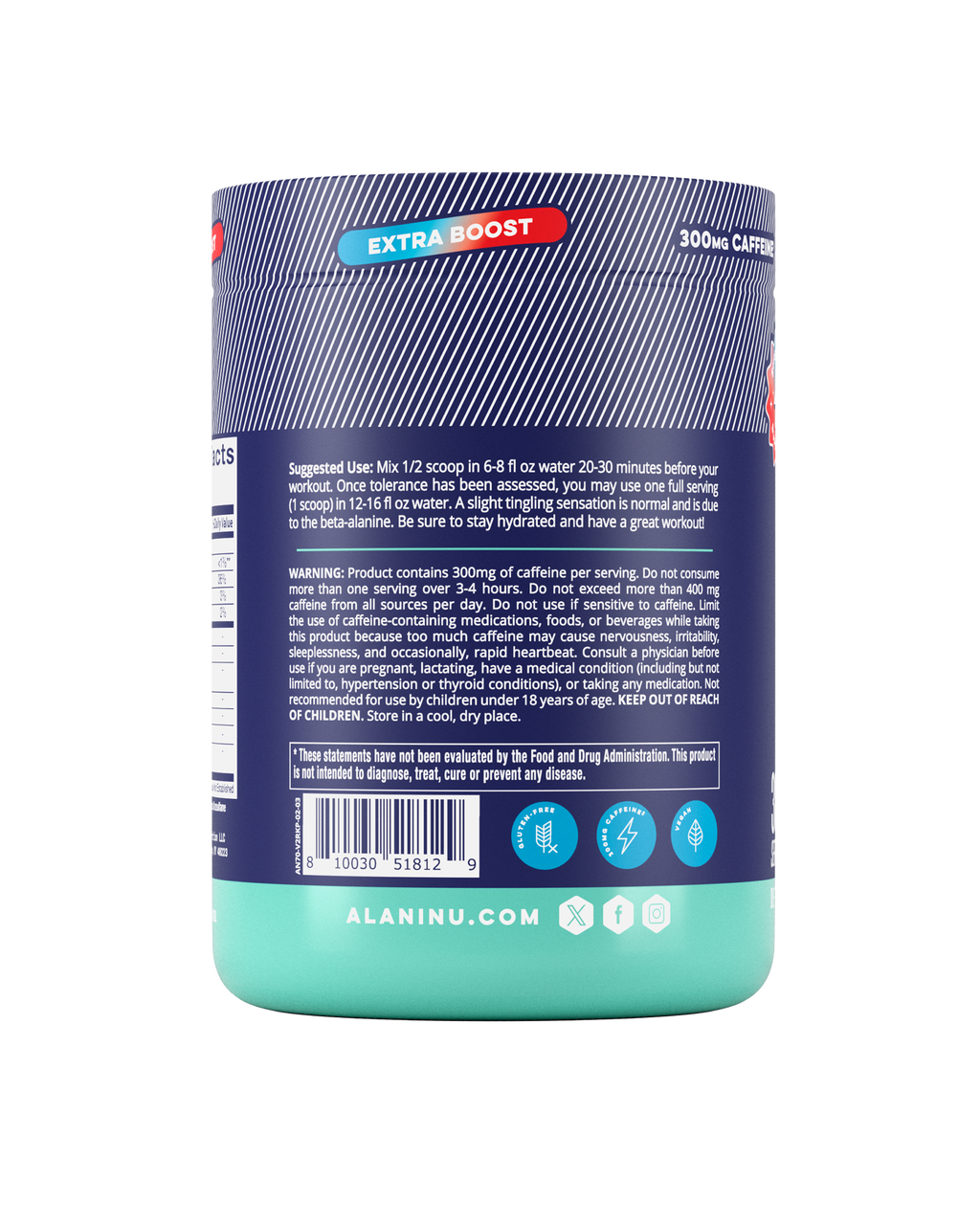 Pre-Workout+ - Rocket Pop #061CL