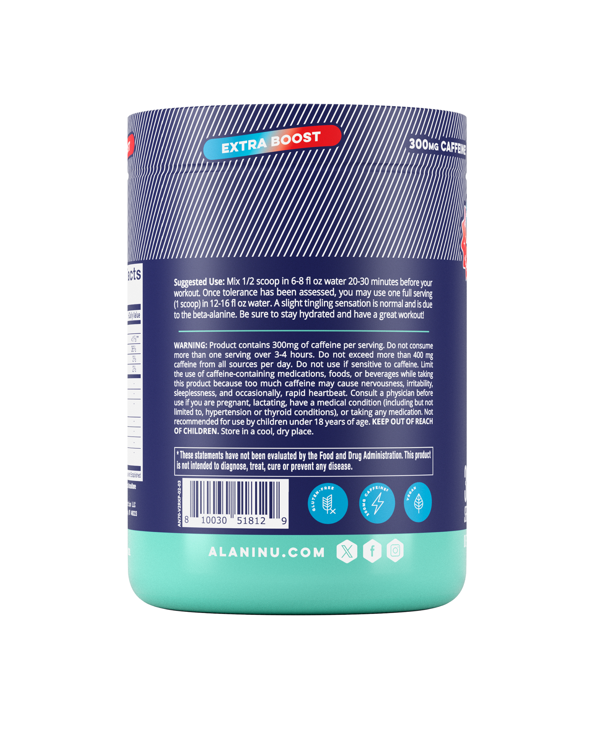 Pre-Workout+ - Rocket Pop #061CL