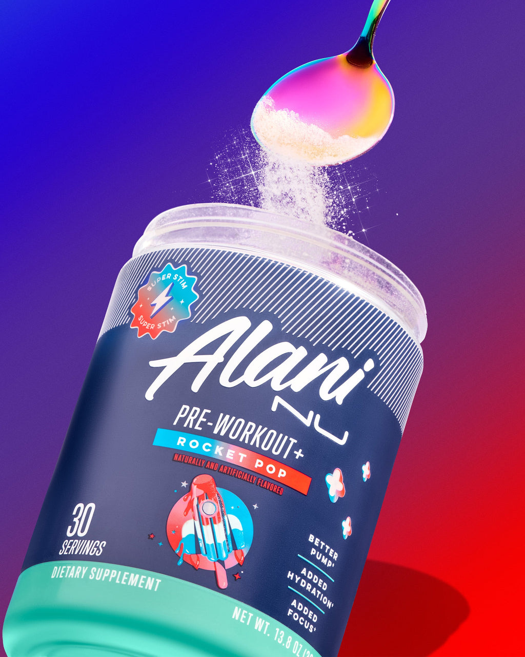 Pre-Workout+ - Rocket Pop #061CL