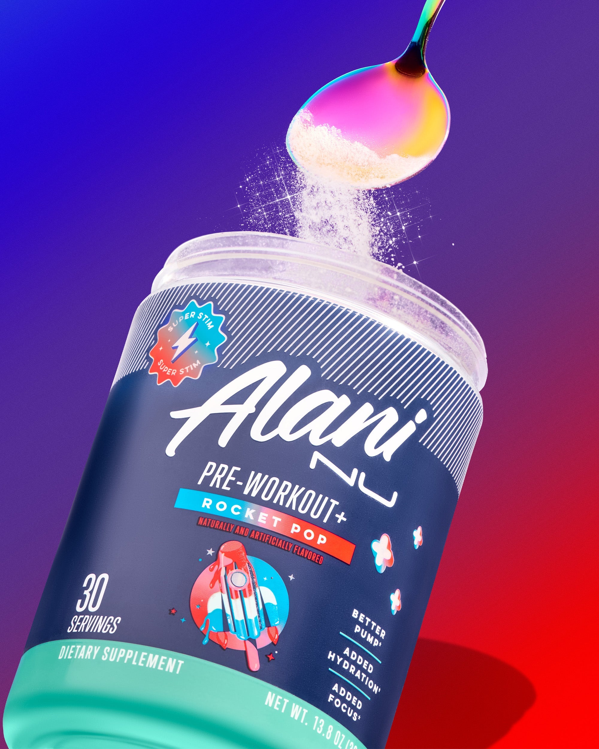 Pre-Workout+ - Rocket Pop #061CL