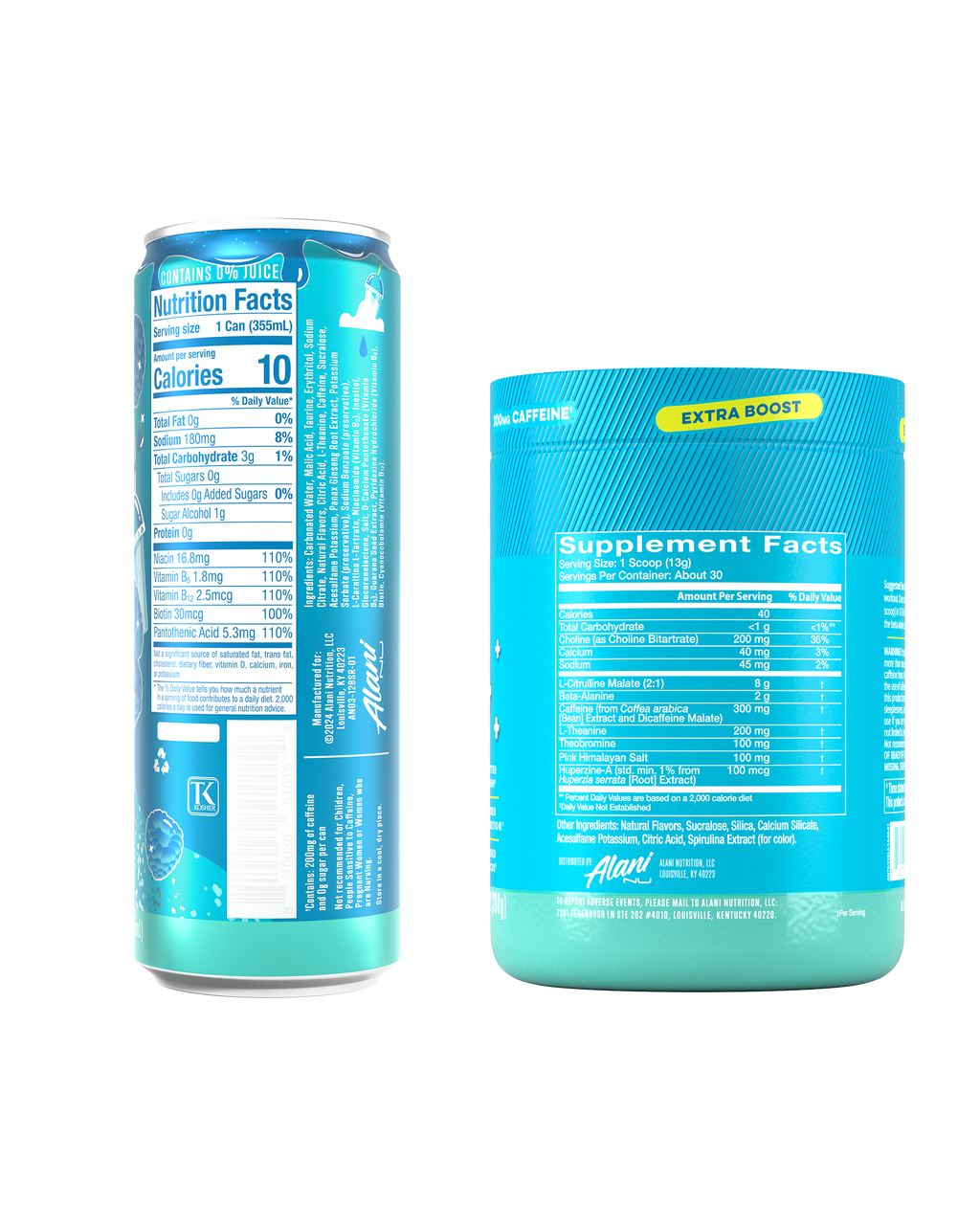 Energy Drink & Pre-Workout+ - Blue Slush #0035D