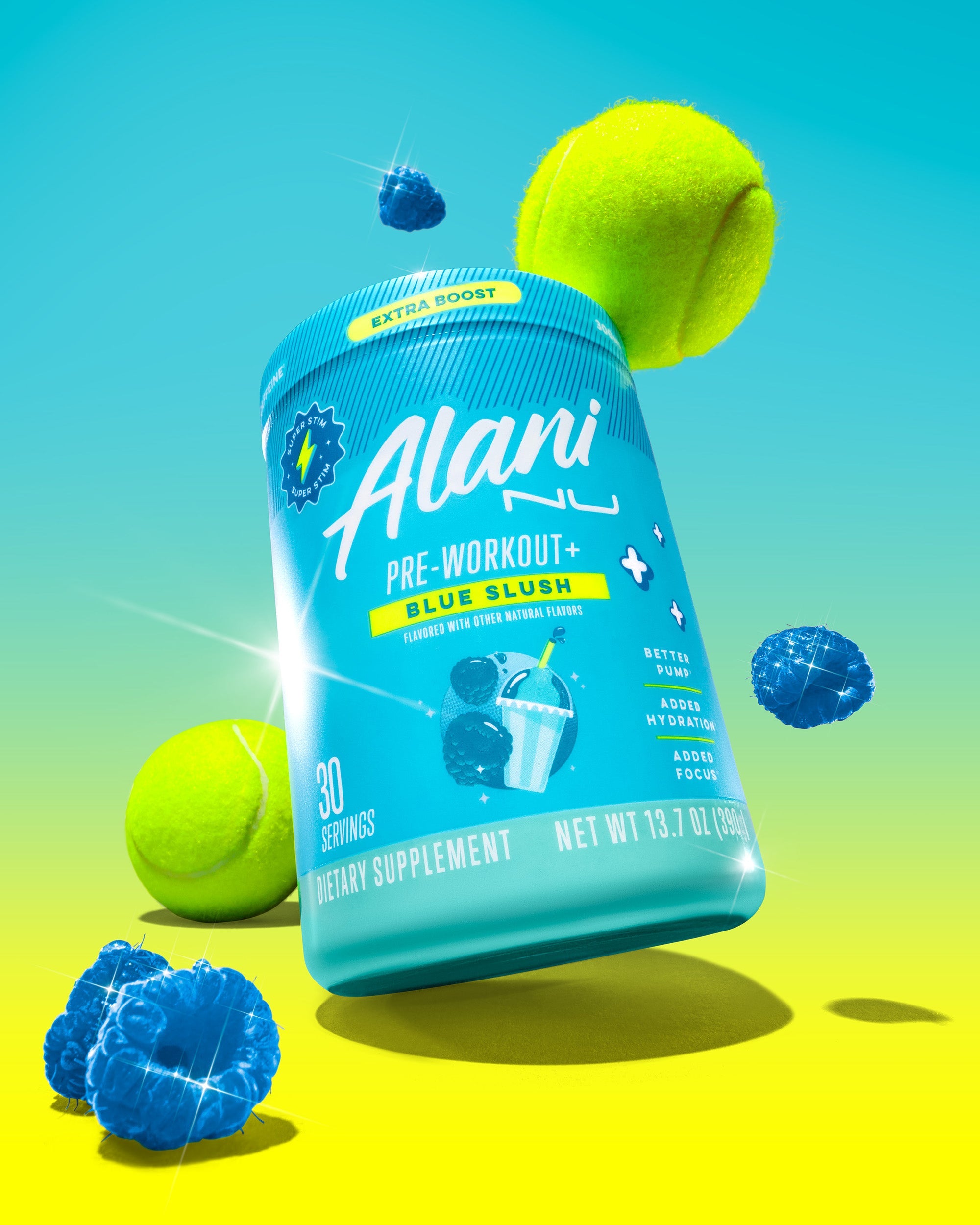 Energy Drink & Pre-Workout+ - Blue Slush #0035D