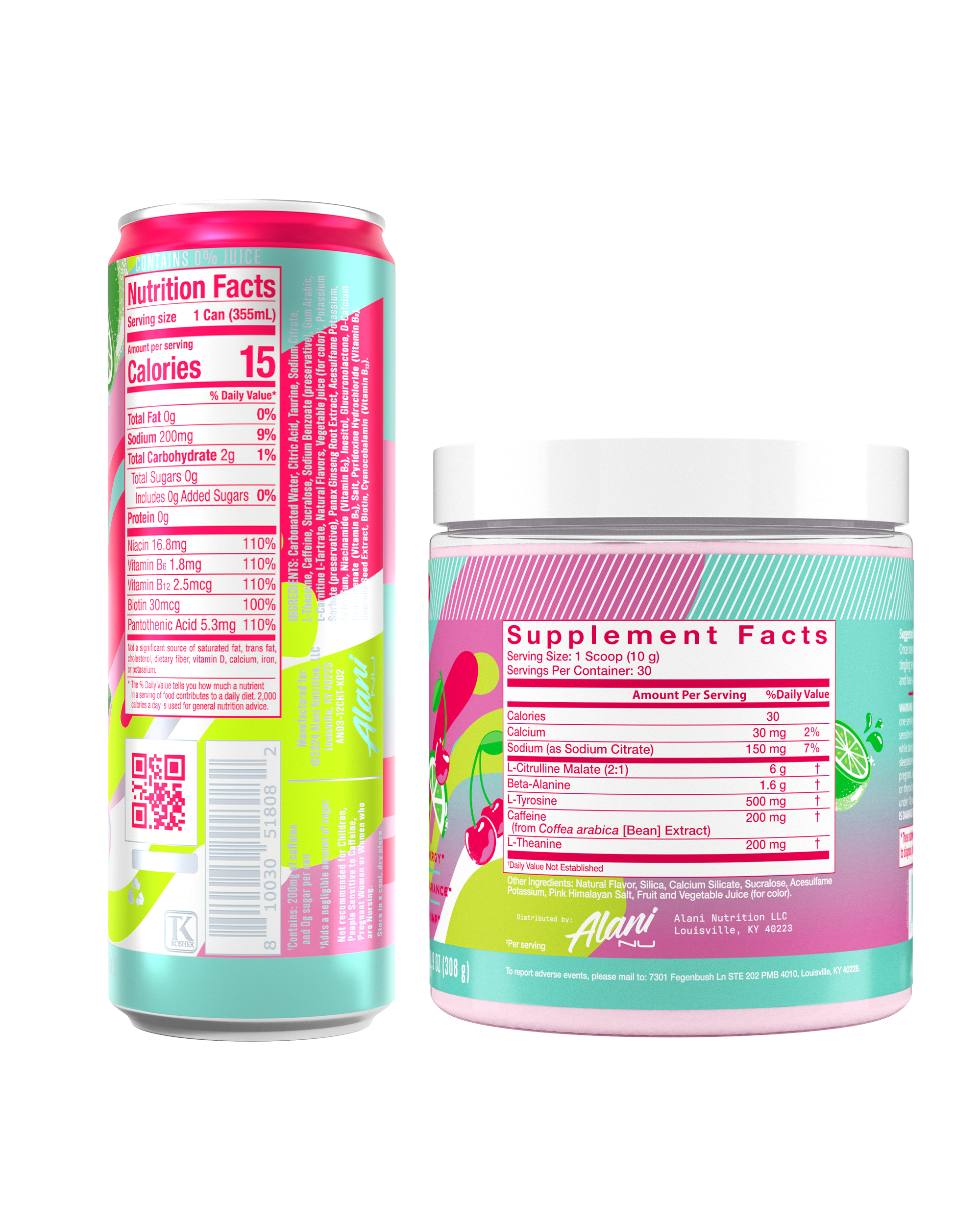 Energy Drink & Pre-Workout - Cherry Twist #026TH