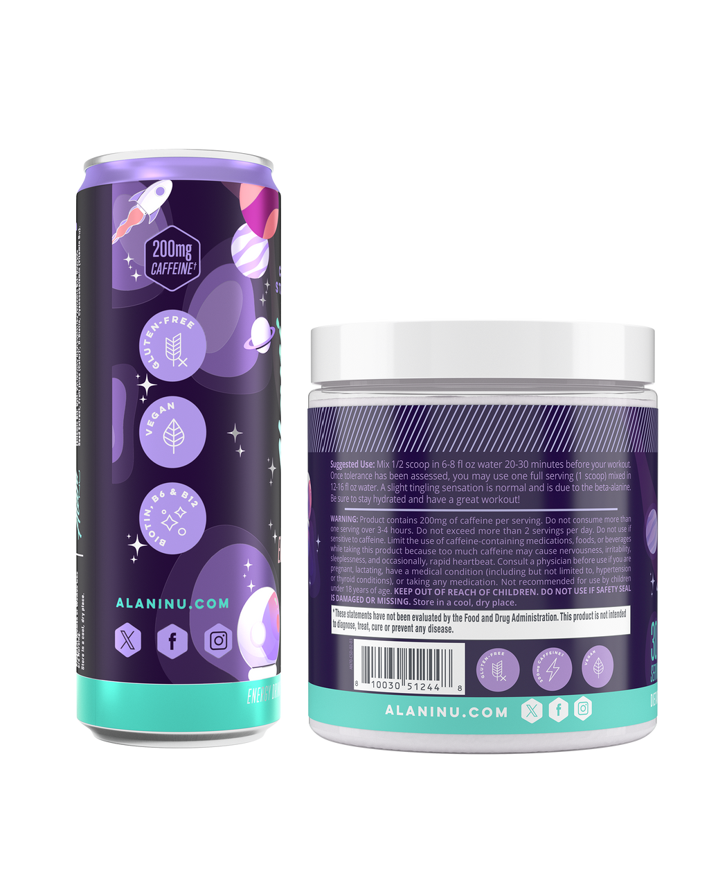 Energy Drink & Pre-Workout - Cosmic Stardust #018CJ