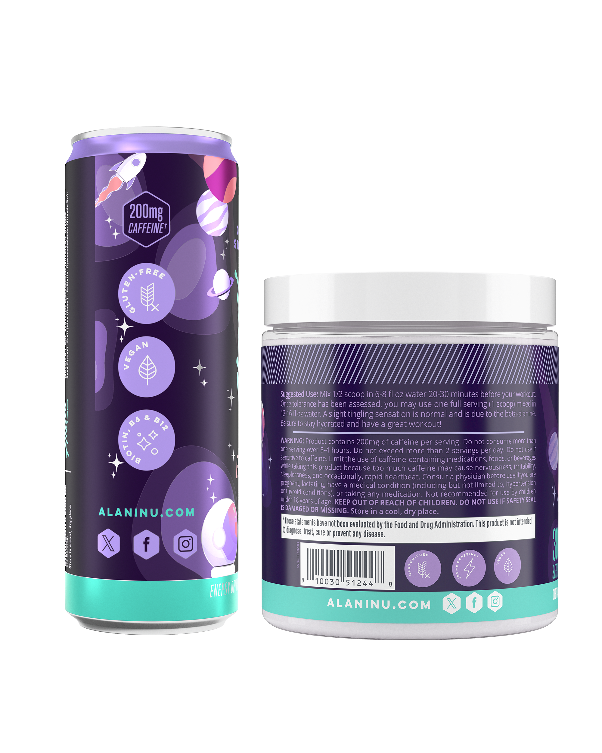 Energy Drink & Pre-Workout - Cosmic Stardust #018CJ