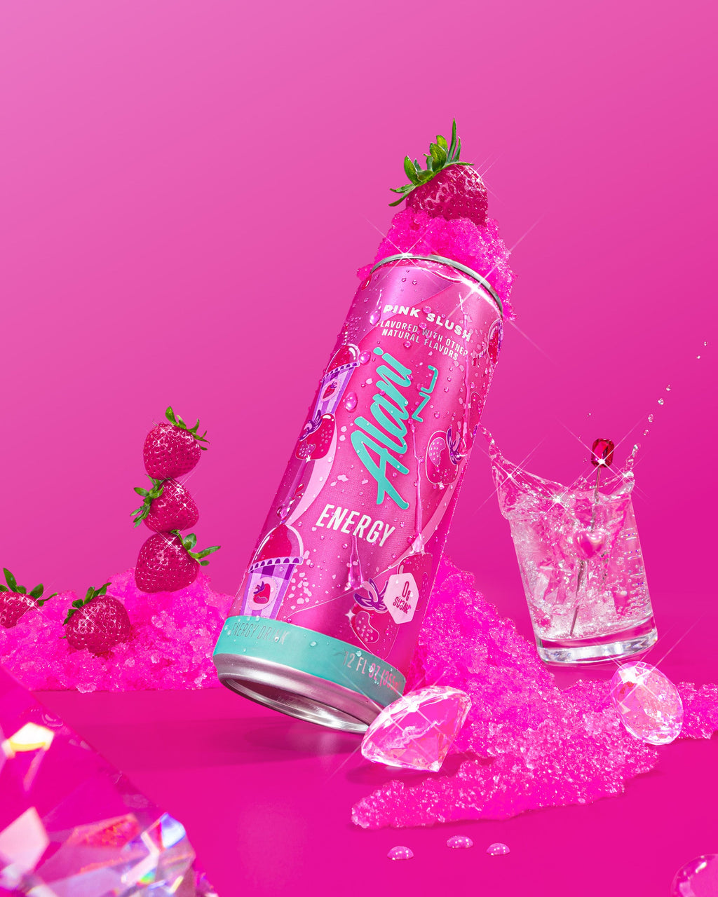 Energy Drink & Pre-Workout - Pink Slush #021MZ