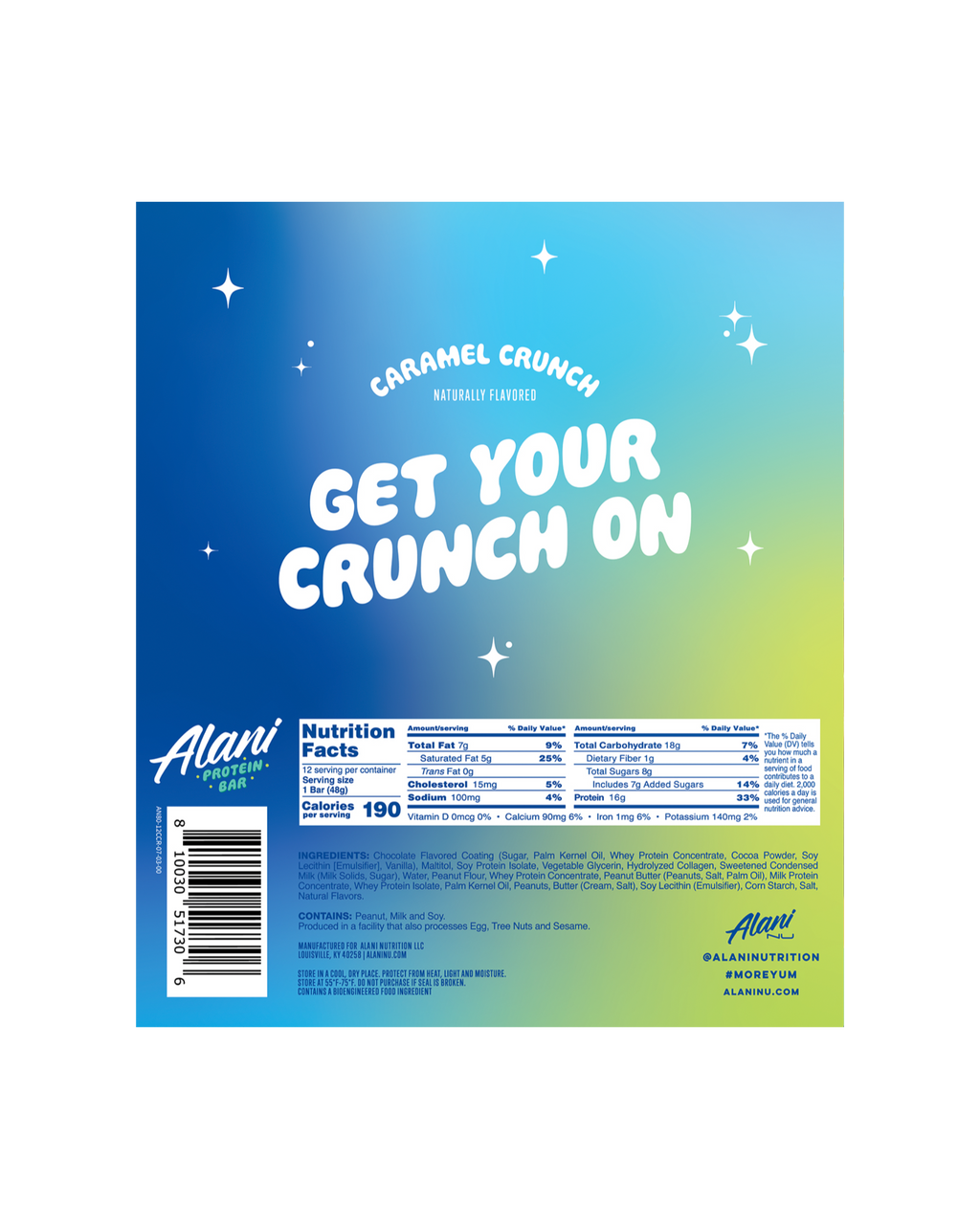 Protein Bar - Caramel Crunch #063W1