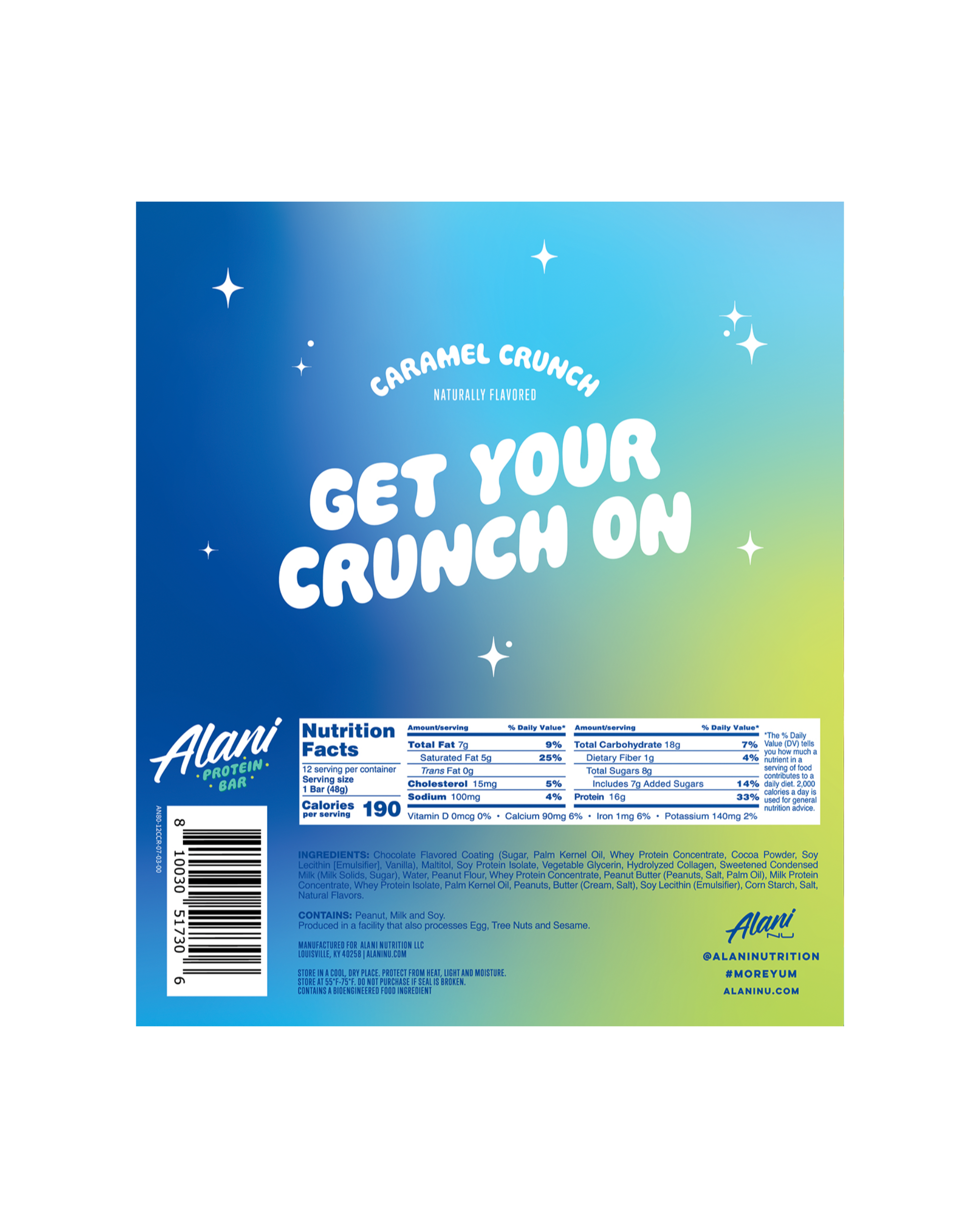 Protein Bar - Caramel Crunch #063W1