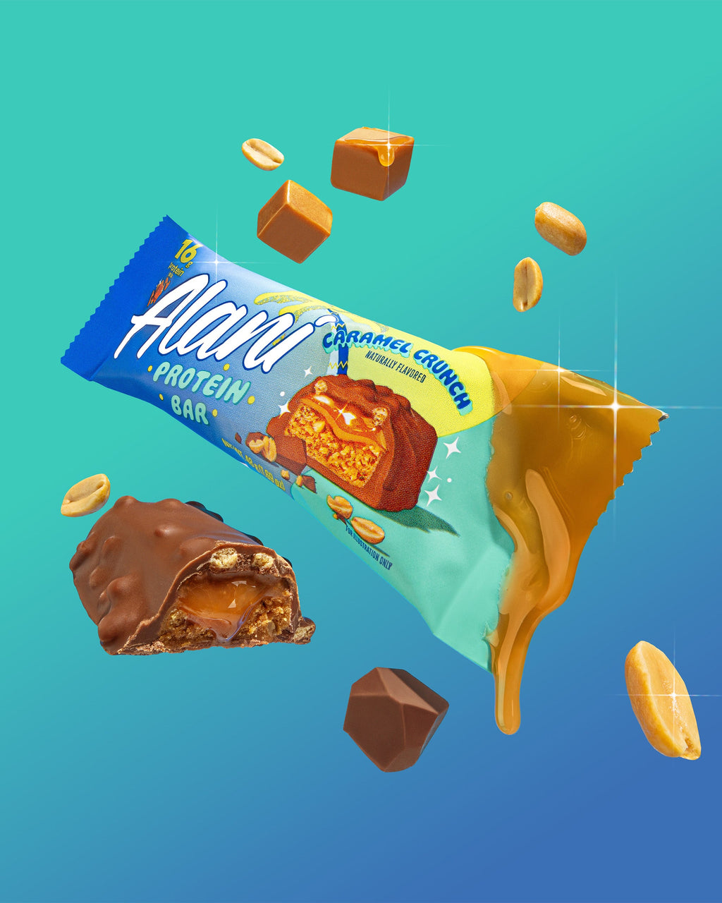 Protein Bar - Caramel Crunch #063W1