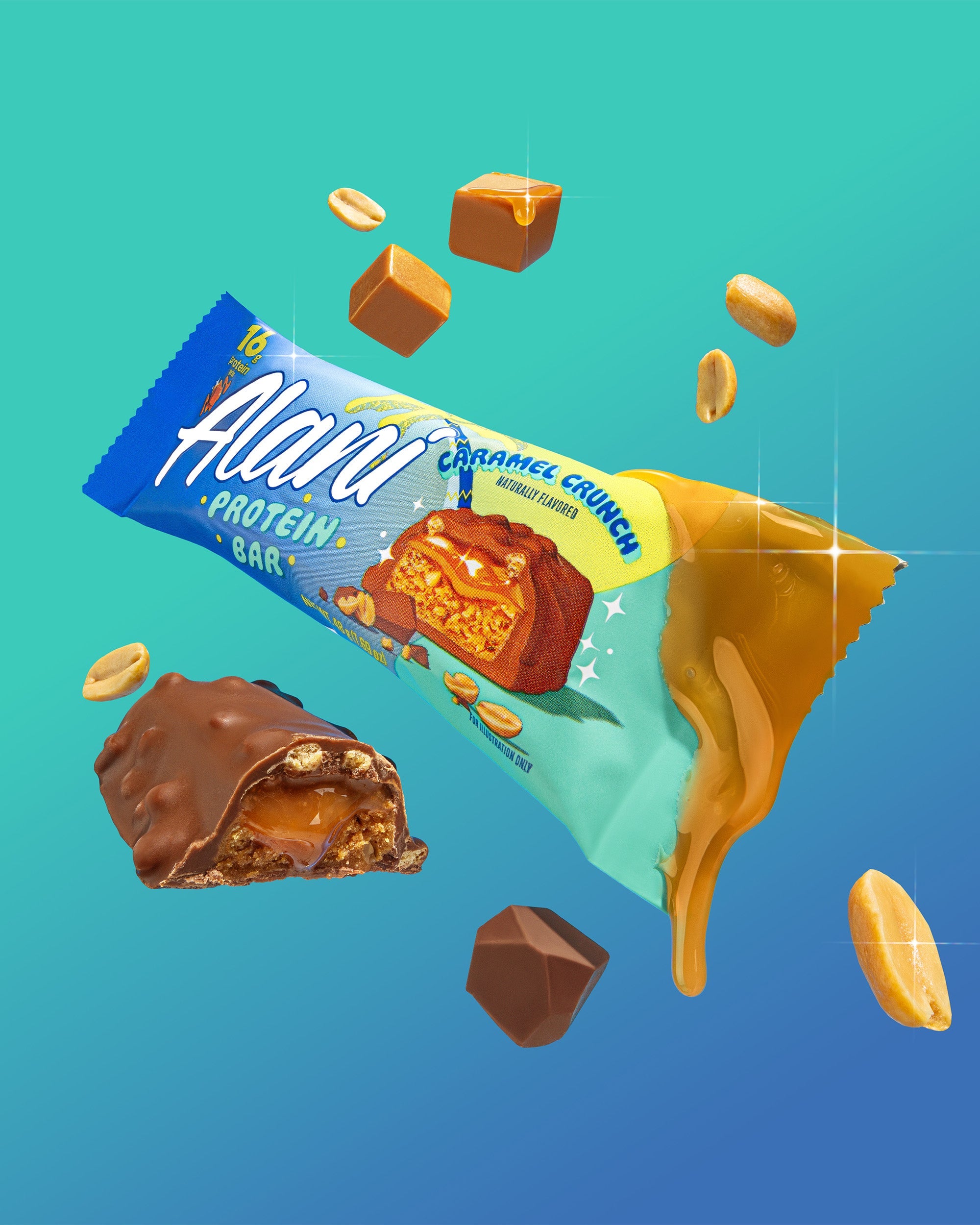 Protein Bar - Caramel Crunch #063W1