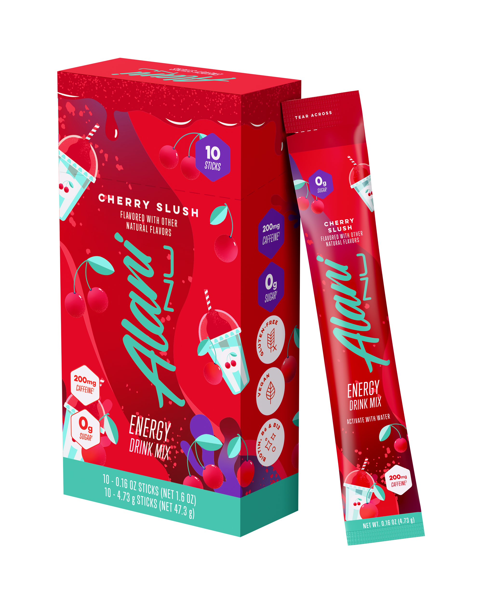 Energy Sticks - Cherry Slush #028A9