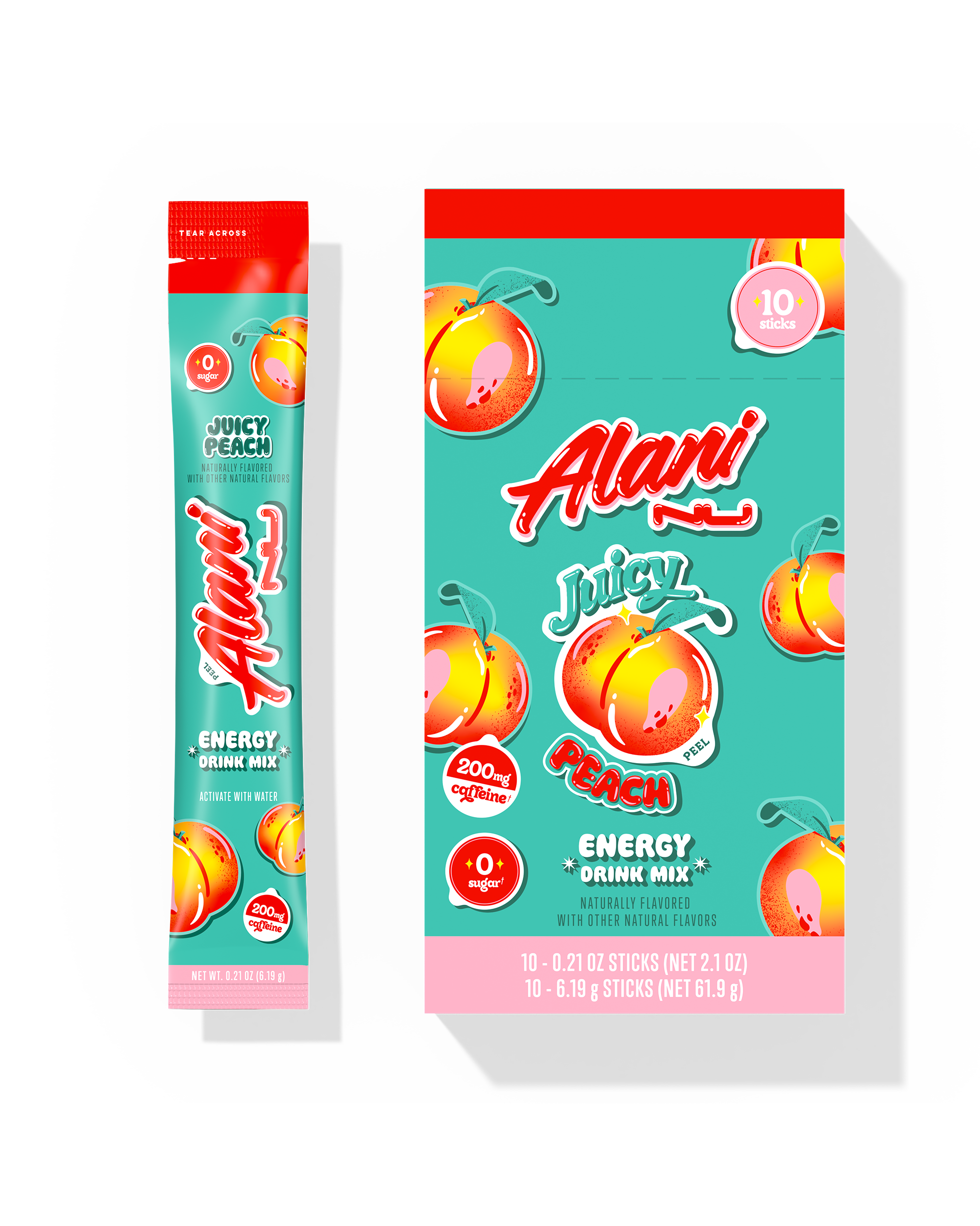 Energy Sticks - Juicy Peach #033UD