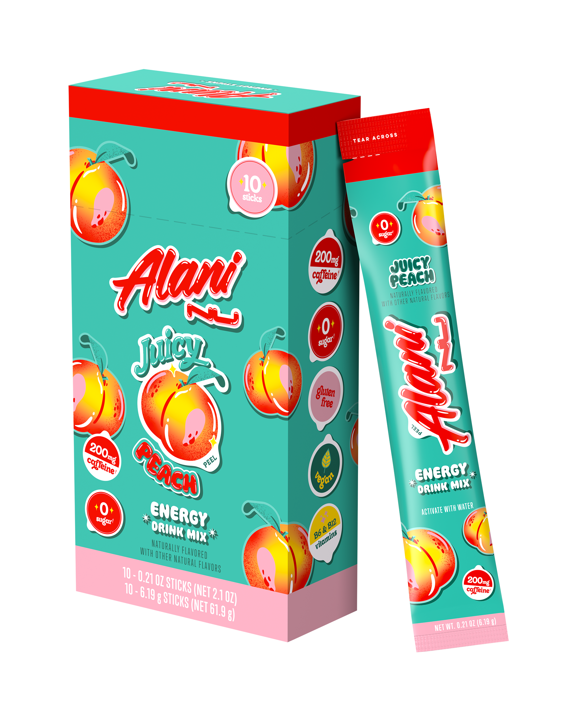 Energy Sticks - Juicy Peach #033UD