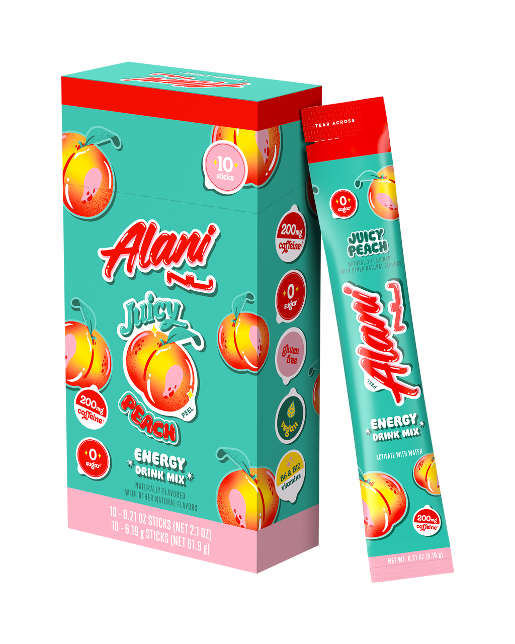Energy Sticks - Juicy Peach #033UD