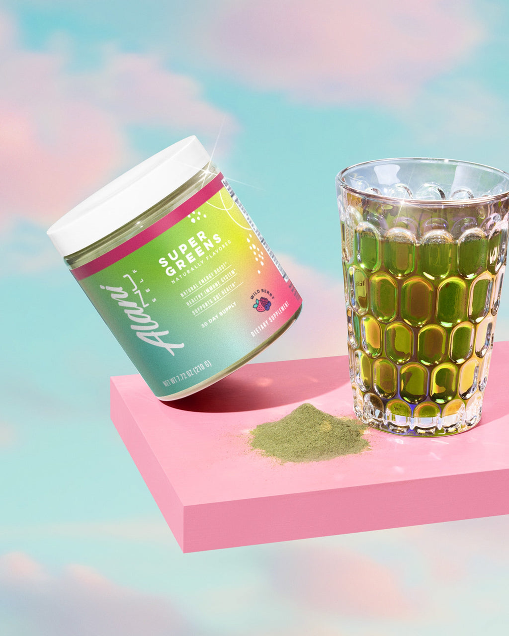 Super Greens - Wild Berry #068SW