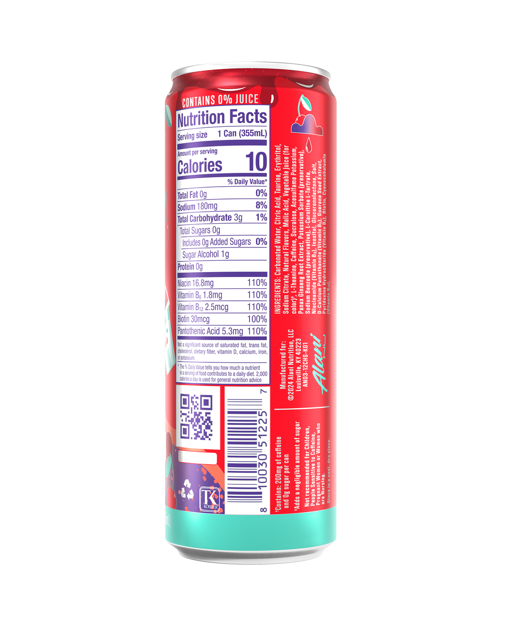 Energy Drink - Cherry Slush #008WL