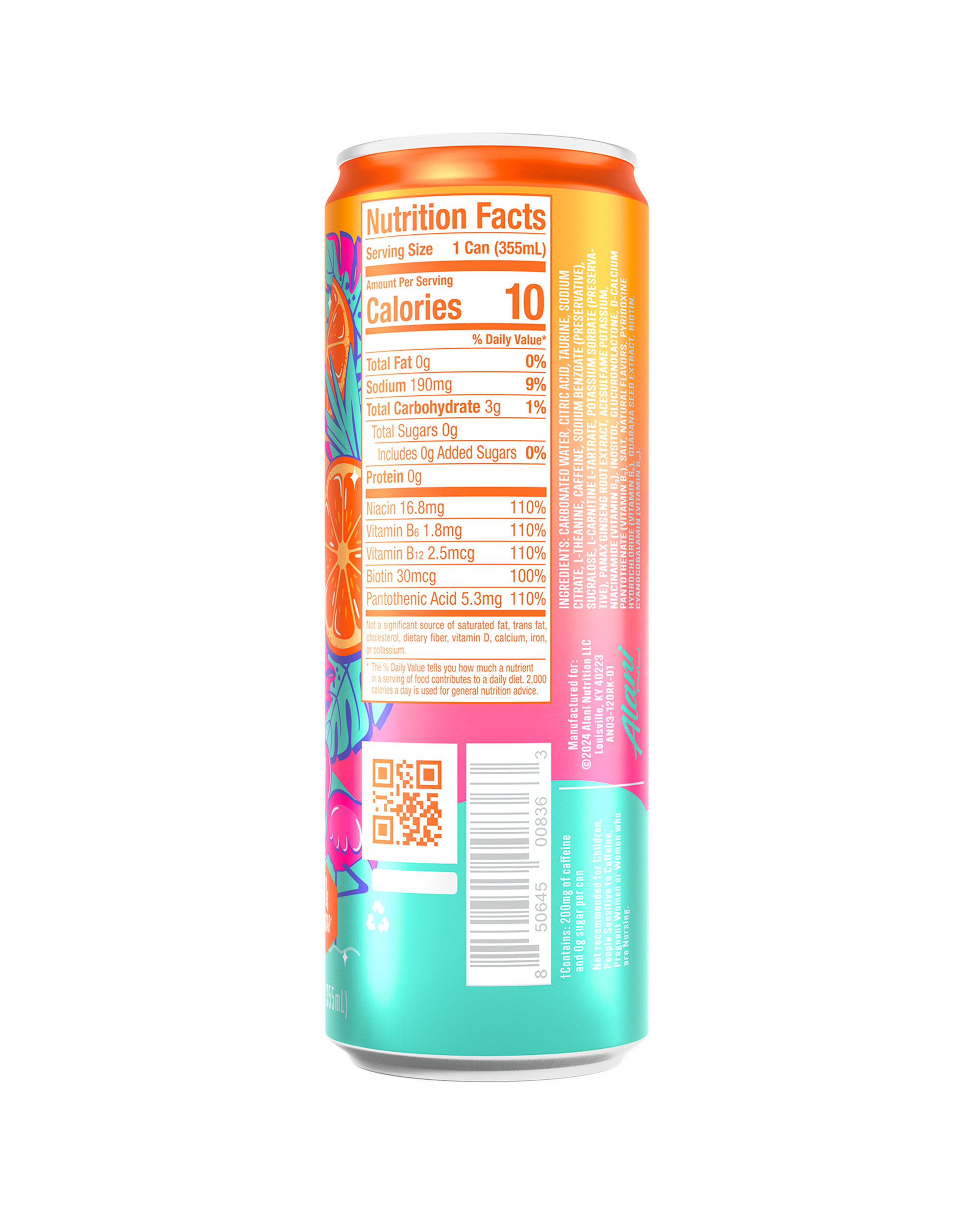 Energy Drink - Orange Kiss #0160Z