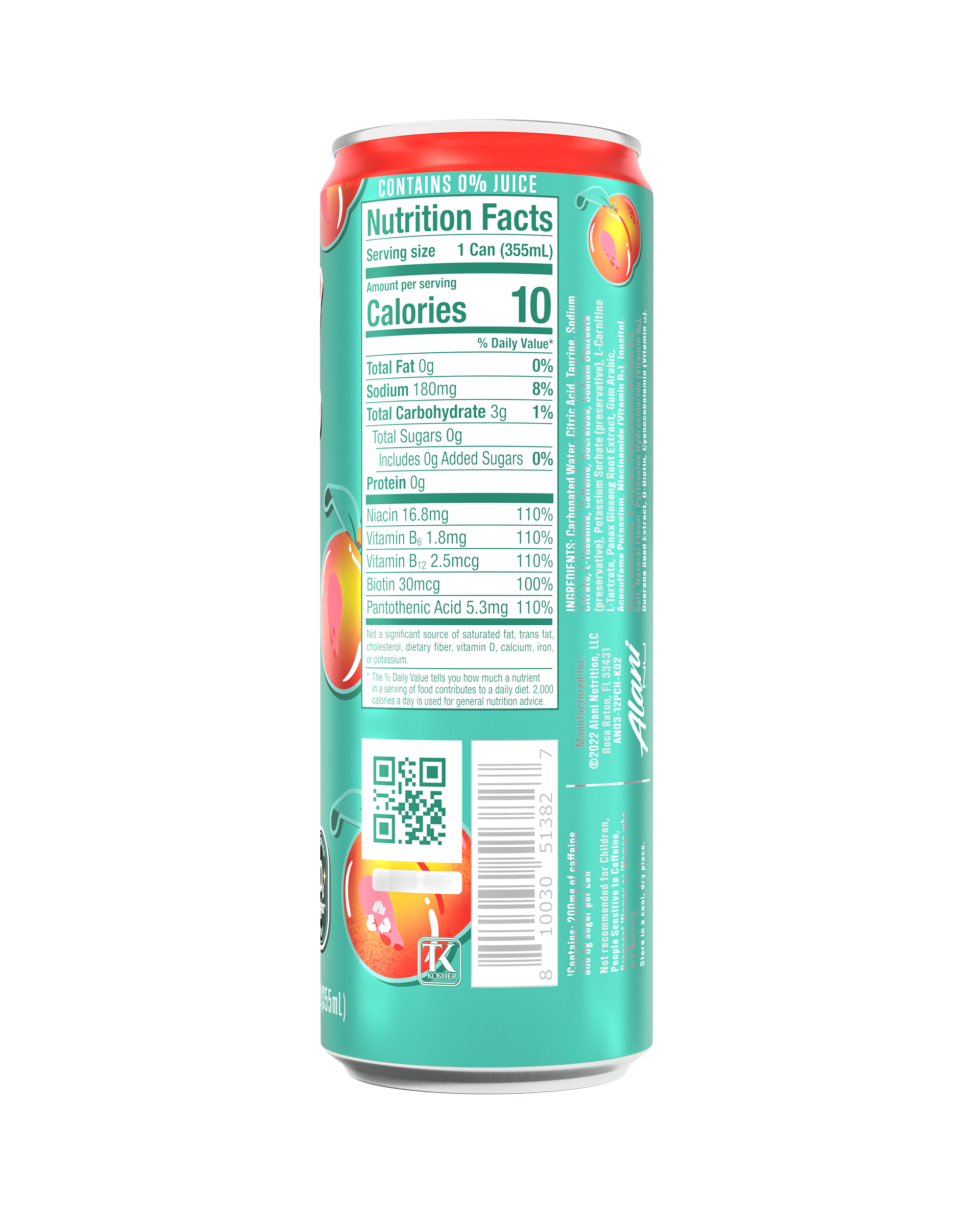 Energy Drink - Juicy Peach #01579