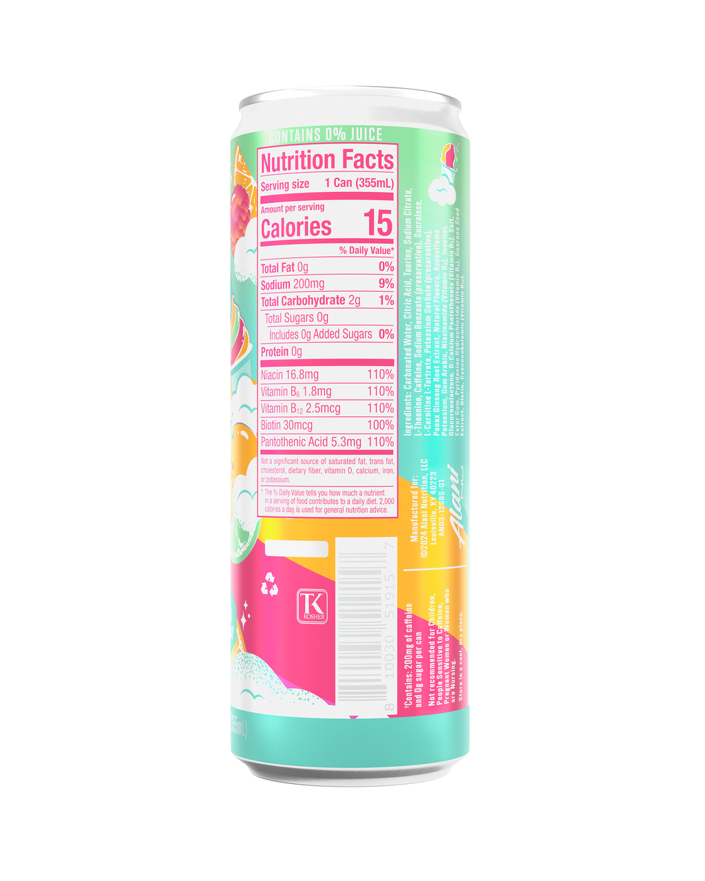 Energy Drink - Sherbet Swirl #0226D