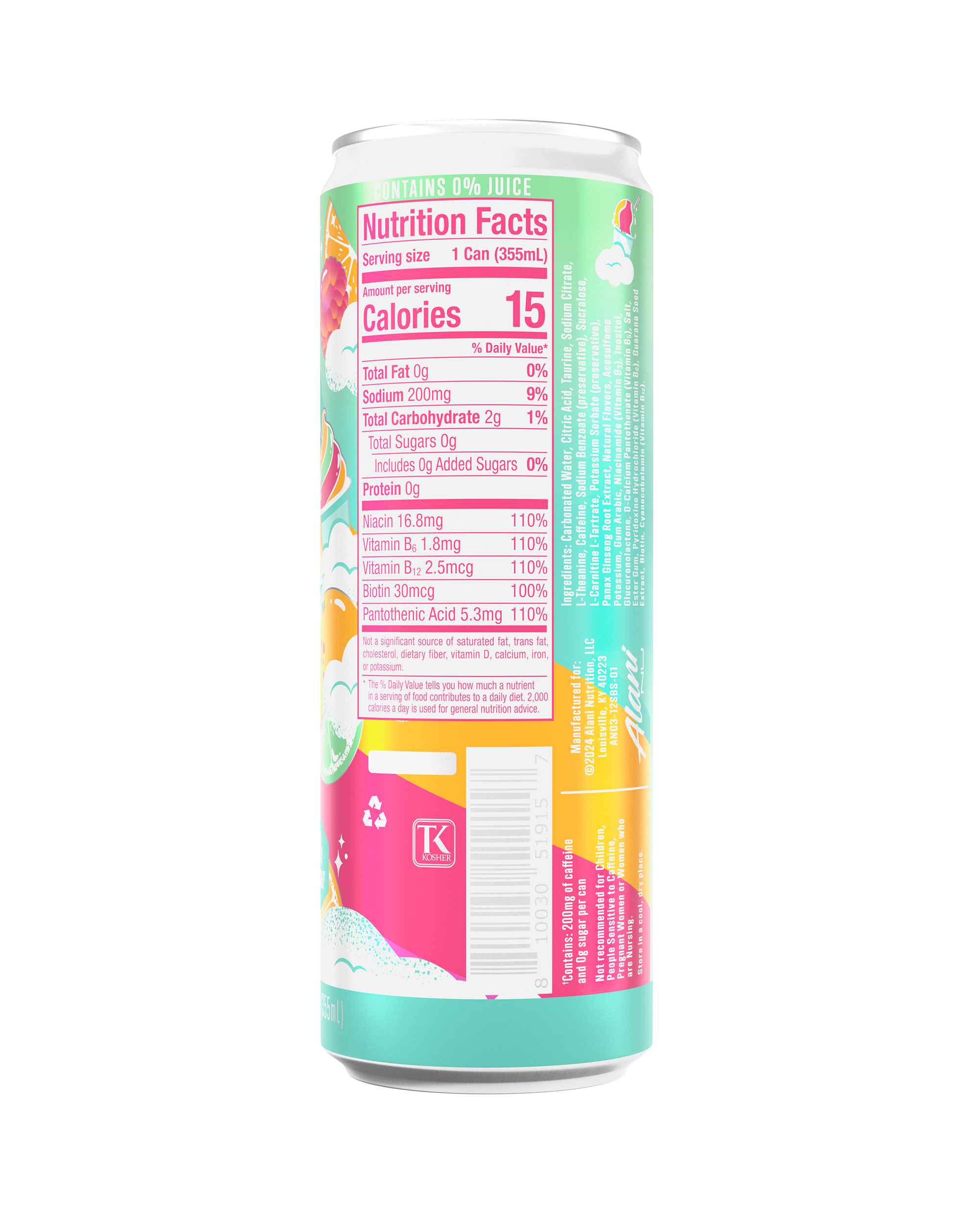 Energy Drink - Sherbet Swirl #0226D