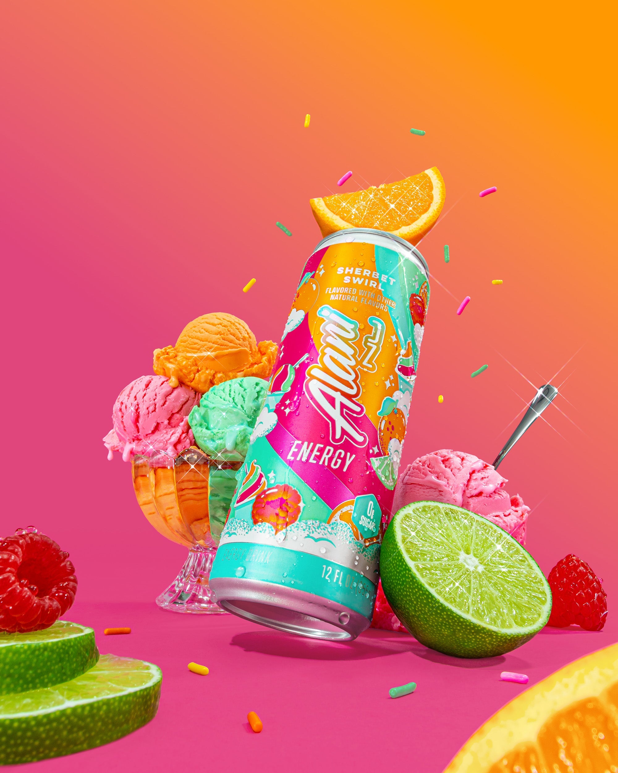 Energy Drink - Sherbet Swirl #0226D